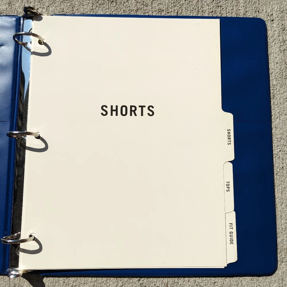 90s Binder skater vintage 1990 Levi's Marketing Handbook Youthwear folder